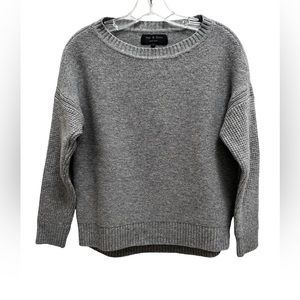 Rag & Bone Sweater Wool Pullover Gray Size S